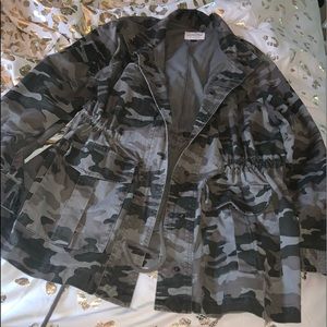 Camo Bomber Jacket